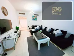1BR apartment for rent in Orient Towers, Liwara Al Bustan, 2 bathrooms, rent AED 4,000, deposit AED