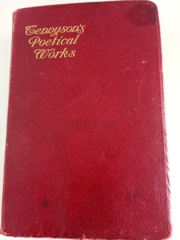Tennysons Poetical Works — Vintage Pocket Edition (Red Cover)