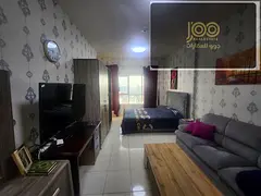 Furnished studio for rent in Orient Towers, Liwara Al Bustan, rent AED 3,000, deposit AED 500. Joo R