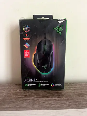 Razer basilsilk V3 wired 26000 dpi open box