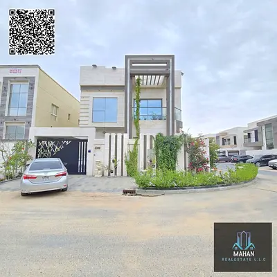 Corner Fully Furnished Corner 5-Bedroom Villa for Rent | Al Yasmeen, Ajman | Ready to Move