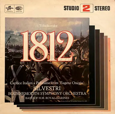 Tchaikovsky – 1812 (Silvestri / Bournemouth Symphony Orchestra) Studio 2 Stereo vinyl LP