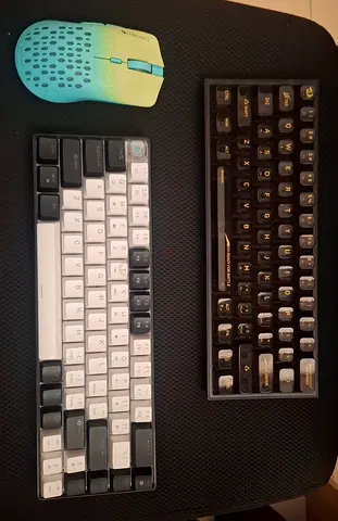 Gaming keyboard and mouse