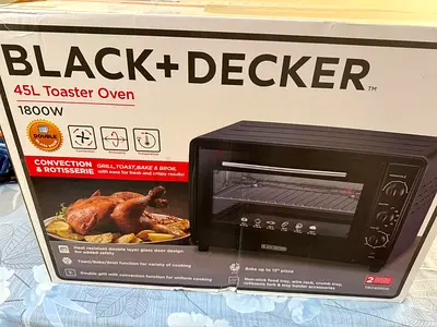 Black+Decker 45L Toaster Oven - 1800W