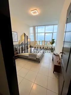 Luxury open sea view 2-bedroom apartment (two bedroom and a living room) for rent in Al Taawun