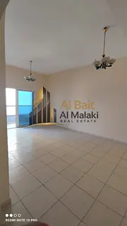 One bedroom and living room for rent in Al Taawun, sea view, 45,000 dirhams