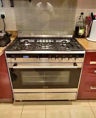 Free delivery Siemens iQ500 top gas oven electric cooker with dual fan 90x60 cm