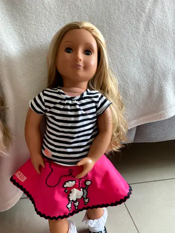 Two our generation dolls comes with entire wardrobe