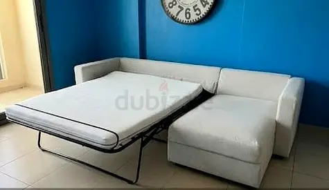Vimle My light grey L-shaped sectional sofa with chaise — clean, good condition