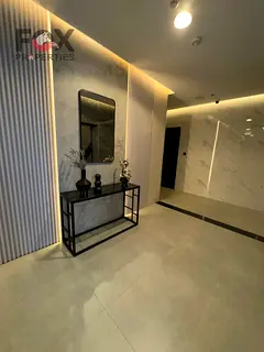 Luxury penthouse apartment, ready for immediate occupancy, featuring two bedrooms, a living room, an