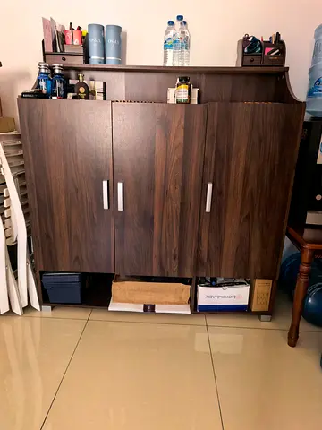 Shoe cabinet storage