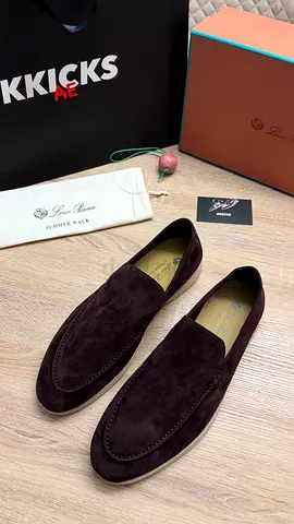 Loro Piana Summer Walk Loafers ‘Maroon’