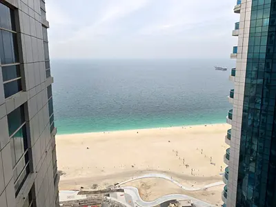 غرفتين وصاله تاور الكورنيش اطلاله بحريه مساحه كبيره مع جيم ومسبح مجانى وباركن داخل التاور