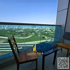 Fully furnished one-bedroom apartment ( 2 bathrooms ) with a hall, with balcony, including all servi