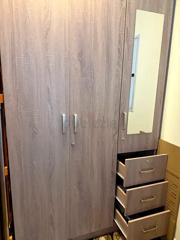 3 Door Wardrobe
