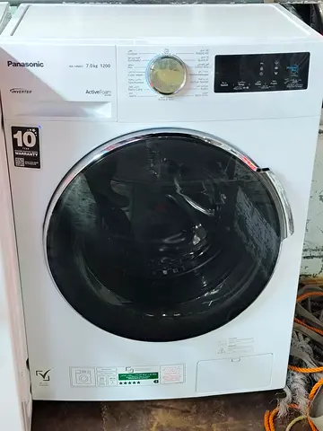 Panasonic 7kg Front-Load Washing Machine (1200 RPM, Inverter)