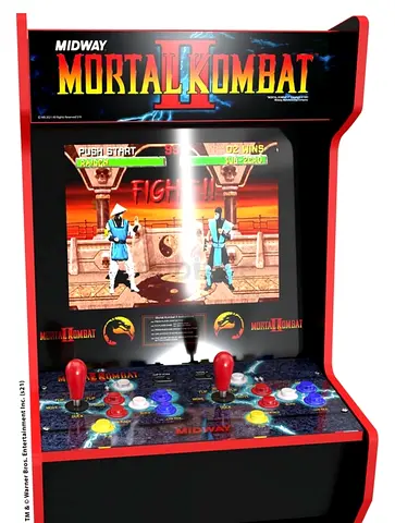 (MODED) Arcade1Up Midway Legacy 4 Foot Arcade Machine