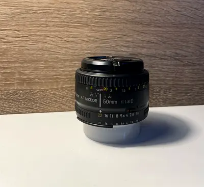 Nikon AF Nikkor 50mm f/1.8D prime lens — used, fully working