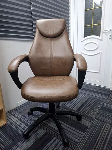 Brown Study chair home centre almost new