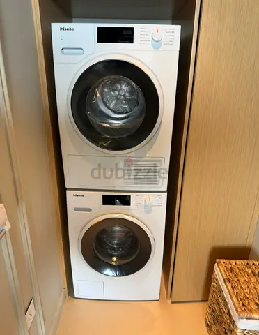 Brand Miele W1T1 Separate Washer 8 kg Dryer 8 kg Made in Germany