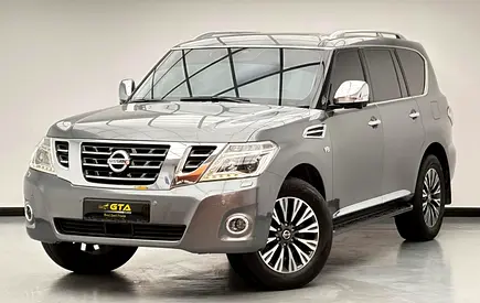 2019 Nissan Patrol Platinum, 1 Year Warranty Unlimited Km, Full Service History, GCC