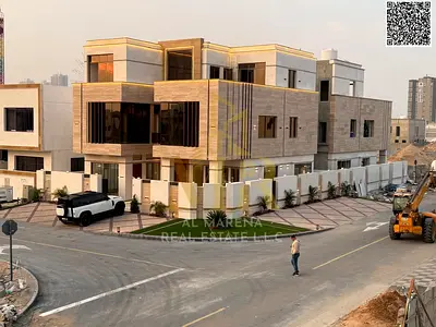 Luxury Villa for Sale in Al Yasmeen 7 Master Bedrooms | Two Floors + Rooftop | Private Pool | Elevator | Turnkey