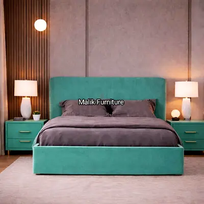 Brand new Queen size bed frame storage bed family bed nd medical mattress double bed