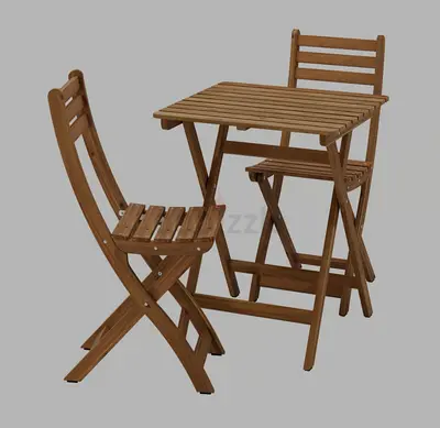 IKEA Outdoor Wooden Furniture Set