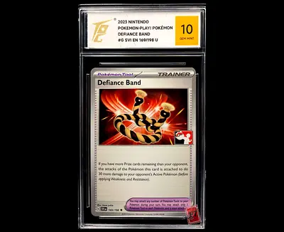 2023 Pokémon-Play Trainer Defiance Band Card