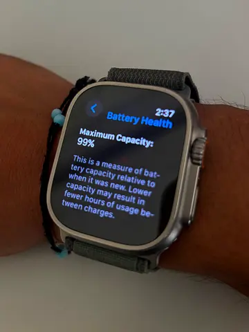 Apple Watch Ultra 1 49mm GPS + Cellular Titanium – 99% Battery – Very Good