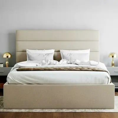 Elegant Brand new Queen size bed frame storage bed Queen bed including medical mattress