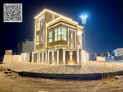 فيلا بتصميم كلاسيك مميز كورنر علي شارعين | شامل رسوم التسجيل والتملك | G+2 | تملك حر لجميع الجنسيات | بدون رسوم خدمات سنويه بجوار جميع الخدمات ،