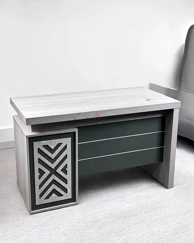 Modern Office Desk with Drawers 120x60cm