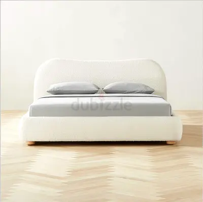 New Customise Queen Low Profile Bed with Soft Luxury Upholstery