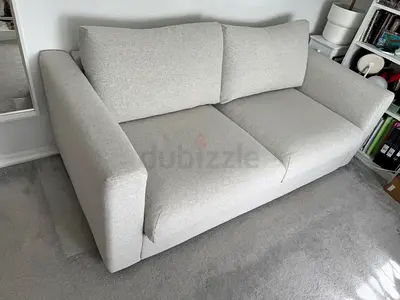 Light grey 2-seater sofa (loveseat) - good condition