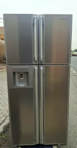 Hitachi is 4 door side by side with water dispenser
