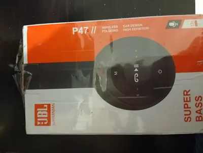 JBL P47 II Wireless Foldable Headphones - New/Sealed (Super Bass)