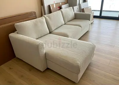 Ikea L shape sofa bed with mattress