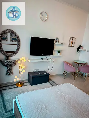 🔥 Premium Furnished Studio | High Floor | Bills Included | Carson A – DAMAC Hills