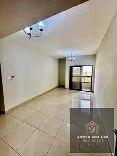Apartment for rent in Al Jurf 3, Ajman, 2 bedrooms and a spacious living room, 2 bathrooms, balcony