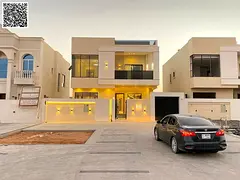 Modern finished villa, two floors and a roof with a large setback, at a negotiable price.