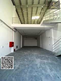 Brand New 2800 Sqft Warehouse for Rent | 1600 Ground + 1200 Mezzanine | 40kW Power | Prime Location