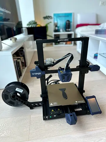 Anycubic Vyper 3D Printer with Filament - Lightly Used