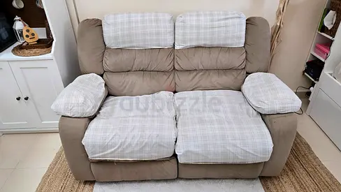 2 seat fabric recliner
