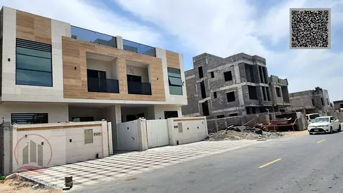 للبيع فيلا بعجمان في الزاهيه تتكون من - 5 غرف ماستر مجلس و صالة وغرفة خدامة تمليك حر لجميع الجنسيات وأمكانية التمويل البنكي   شامل رسوم التسجيل