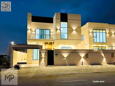 Villa for sale at ajman| al helio2 area | 5 master rooms, majlis, 2halls, maid room| freehold | 0 registration fees | negotiable price.