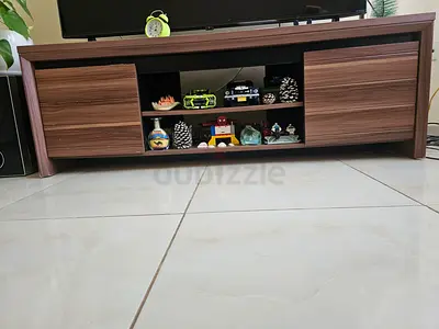 Stylish Wooden TV Stand with Storage
