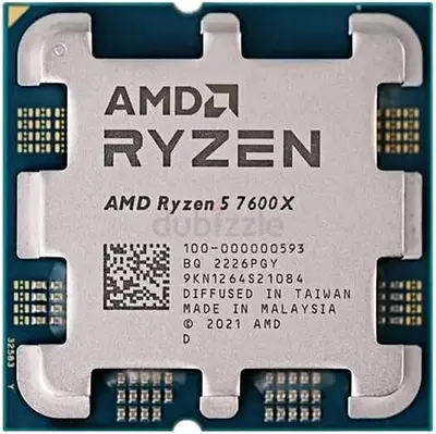 AMD Ryzen 5 7600X AM5 Processor  CPU