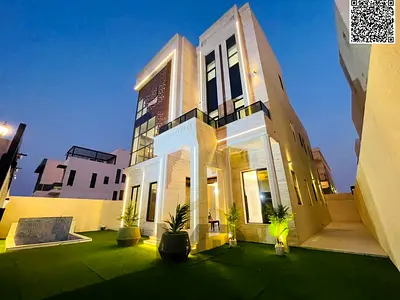 فيلا بسعر شامل رسوم التسجيل والتمليك على الشارع الرئيسي جاهزة للسكن في أرقي مناطق عجمان تملك حر لجميع الجنسيات