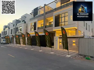 فلل شبه منفصلة للبيع في التلة – تصميم عصري مع الاثاث ومساحات واسعة مع مصعد ورووف